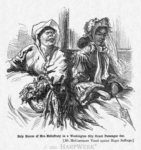 Harper's Magazine Depiction of Life After Black Suffrage Was Approved