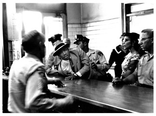 Martin Luther King, Jr. at Lunch Counter